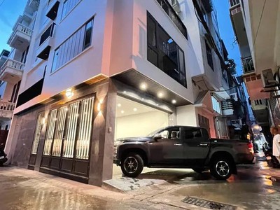 Bán nhà phố gia thượng phân lô 55m2 6t, mặt tiền 5m lô góc, gara ô tô, kinh doanh 13.x tỷ 0