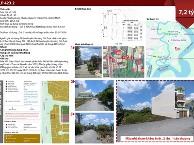 Bán đất thổ cư hẻm 423 long phước, p.long phước, q.9. 0
