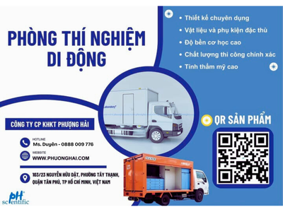 LAB TRUCK - Phòng lab di động siêu tiện lợi 0
