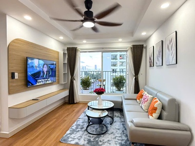 Bán nhanh căn góc tầng 4  thực tế tầng 6  chung cư  vcn ct3 phước hải,  diện tích 70m2, sổ hồng 0
