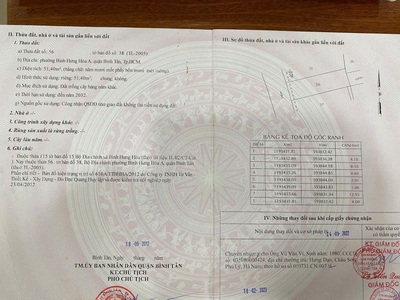 Bán đất hẻm xe hơi quận bình tân   gần aeon tân phú   giá tốt 4