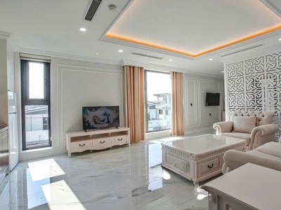Căn hộ 1 ngủ 50m2 xịn xò cho thuê tại KĐT Waterfront 0