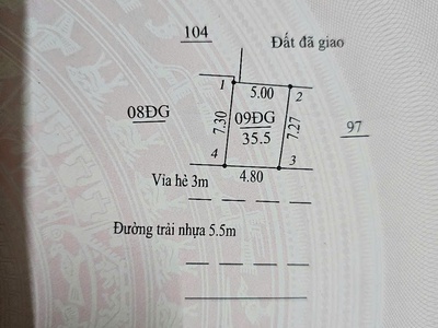 Siêu phẩm giá tốt   35,5m  đất tđc vinaphone lai xá   hoài đức   hà nội 0