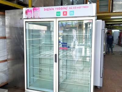 Tủ đông đứng 2 cánh dung tích 1300L nhập khẩu italy mới 91 0