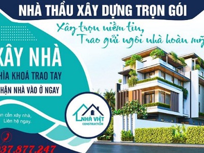 Nhà việt   mang đến giải pháp xây nhà trọn gói quận 5 toàn...