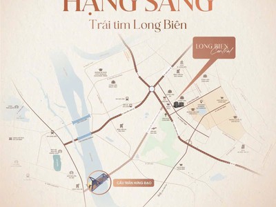 Nhận Booking căn hộ Hạng Sang bậc nhất THỦ ĐÔ tại Long Biên - Long Biên Central 2