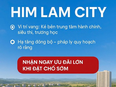 Bán đấy nền dự án khi đô thị Him Lam 0