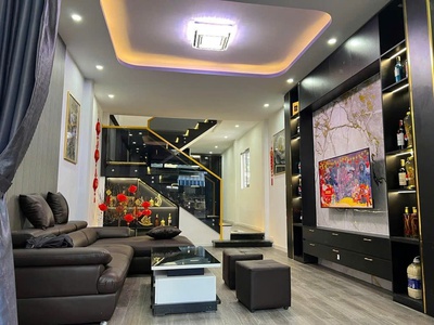 Nhà 3 tầng   kiệt ô tô   trần cao vân   chỉ việc dọn vào ở 4