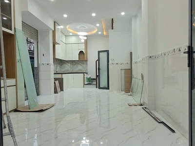 ⛺ hẻm 6m   nhà nở hậu   4pn   sân thượng   p.5, q.8   chỉ 3.88 tỷ 1