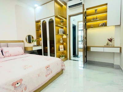 Nhà đẹp 1 trệt 1 lầu, 32m2, 3pn, gần mt nơ trang long   bình thạnh, giá hơn 4 tỷ 2