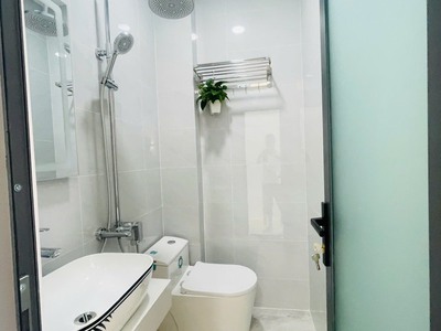 Nhà đẹp 1 trệt 1 lầu, 32m2, 3pn, gần mt nơ trang long   bình thạnh, giá hơn 4 tỷ 3