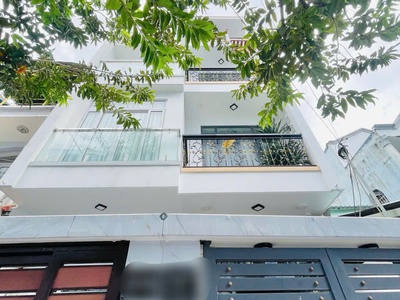 Giá chỉ 5.2 tỷ tl  54m , 4 tầng/3pn   gần chợ hạnh thông tây   lê văn thọ 0