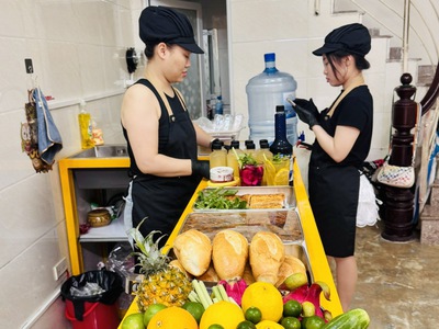 Sang nhượng tiệm cafe   bánh mì siêu xinh tại quận đống đa 2