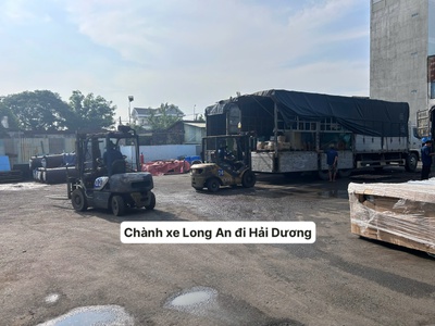 Cho thuê xe tải chở hàng từ Long An đi Hải Dương 0