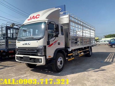 Công ty Phú Mẫn bán xe tải Jac N900E5 2025 thùng mui bạt 1