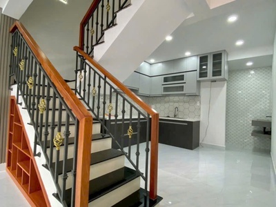 Nhà mới 1/ kênh tân hoá - tân phú  - 4 x 11m - 3 tầng btct - hẻm oto kế  mặt tiền - giá 5.6 tỷ phú 1