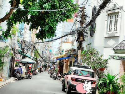 Bán nhà 3 tầng, hxt thông, ngang 7.5 đẹp, vài bước ra mặt tiền bế văn đàn 4