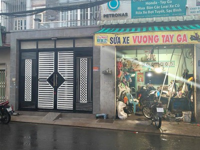 Nhà mặt tiền đông thạnh 3 - 3 hóc môn 68m2 2 tầng 0