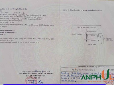 Cần bán lô đất siêu đẹp tại TDP Đường Đá, Phường Hoa Động, TP Thủy Nguyên, Hải Phòng 3