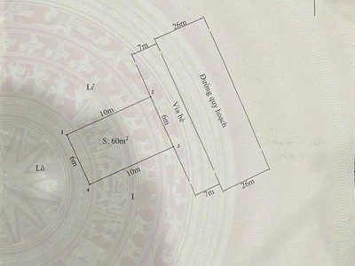 Cần bán lô đất mặt đường 26m vỉa hè 7m TDC Tràng Cát, Hải An 60m2 giá 3.36 tỷ 2
