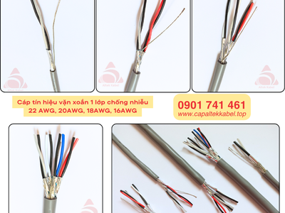 Cáp tín hiệu 22AWG, 20AWG, 18AWG, 16AWG Altek Kabel 1