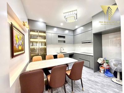 Nhà xây mới mặt ngõ 3xx MIẾU HAI XÃ - lê chân   4 tỷ 6