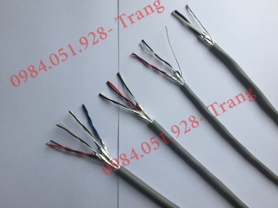 Cáp tín hiệu vặn xoắn chống nhiễu 1 Pair 18AWG 2