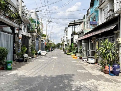 Bán Nhà Hẻm 10 m, Hương Lô 80, 70,4 m2, 3T 4,8 Tỷ, BHHB, BÌnh Tân. 0