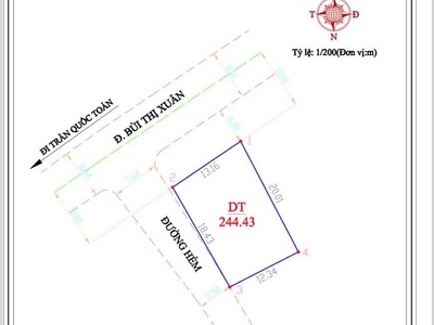 Chính chủ bán nhà phố căn góc 2 mặt tiền 14bis bùi thị xuân, phường 2, thành phố đà lạt, lâm đồng. 0