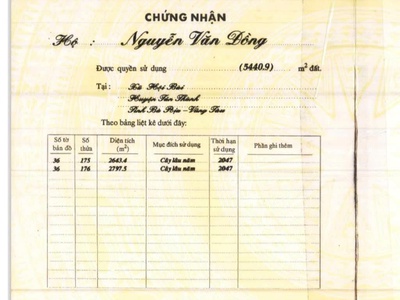 Chủ gửi bán nhanh lô đất dt 5440,8m2 hiện trạng đất cln, tuyến tránh xã tân hải, phủ hồng toàn bộ 1