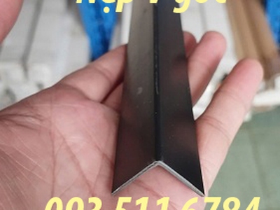 Nẹp V cầu thang nẹp góc âm mc6.8 nẹp inox nhôm U10mm 3