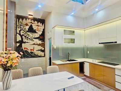 Bán nhà gần emart phan huy ích, ô tô ngủ trong nhà, 4 tầng hiện đại, chỉ 8 tỷ nhỉnh 3