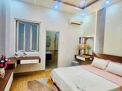 Bán nhà gần emart phan huy ích, ô tô ngủ trong nhà, 4 tầng hiện đại, chỉ 8 tỷ nhỉnh 4