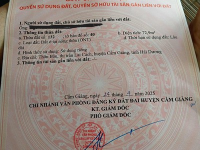 Bán đất thôn bầu lai cách view hồ, gần sát trường học, giá chỉ 1.x ty 1
