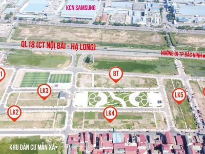 Chính chủ cần thanh khoản gấp lô đất đẹp long châu. không yêu cầu xây dựng. diện tích 90m2 3