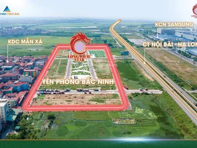 Chính chủ cần thanh khoản gấp lô đất đẹp long châu. không yêu cầu xây dựng. diện tích 90m2 1