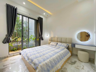 Bán nhà lê quang định - p.11 - 45m2 - 4 tầng - 3 pn - sân thượng - hxh - chủ tặng nội thất - mới 1