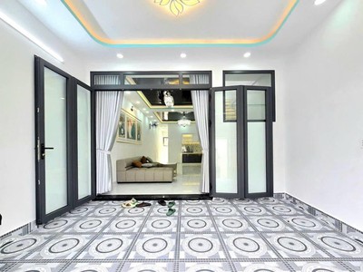Bán nhà đẹp căn góc rất thoáng - mặt tiền hẻm kinh doanh - hẻm 4m huỳnh tấn phát, thông ra chợ phú 0