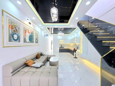 Bán nhà đẹp căn góc rất thoáng - mặt tiền hẻm kinh doanh - hẻm 4m huỳnh tấn phát, thông ra chợ phú 1