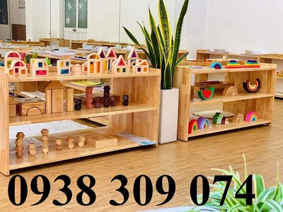 Kệ montessori 2 tầng,Kệ montess 3 tầng,Kệ montessori 4 tầng 1