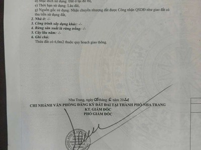 Bán nhanh lô đất đương 2 ô tô gần nhà thờ ba làng gần-vĩnh hoà 2