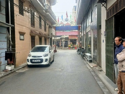 Bán 75.8m tổ 25 thị trấn đông anh - ô tô tránh - kinh doanh 4