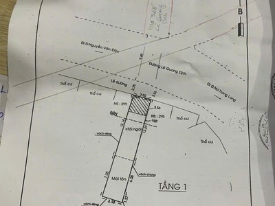 Bán nhà mặt tiền lê quang định   p.7, bình thạnh 7x20m 3
