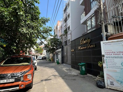 Bán tòa nhà chdv   nguyễn cửu vân, p.17, bình thạnh 9x18 3