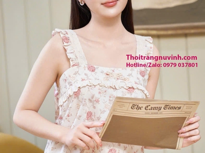 Đồ Mặc Nhà 2 Dây Đẹp   Mát Mẻ, Gợi Cảm, Nữ Tính Tuyệt Đối 5