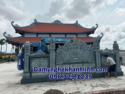 Cuốn Thư Đá   Bình Phong Đá Phong Thủy Trong Thờ Cúng Và Các Mẫu Đẹp Nhất 0