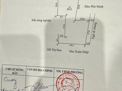 Mở bán lô góc nhà vườn tại Vọng Hải, Hưng Đạo, Dương Kinh, Hải Phòng 763m 4