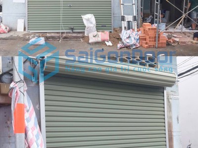 Cửa cuốn liền tấm 0