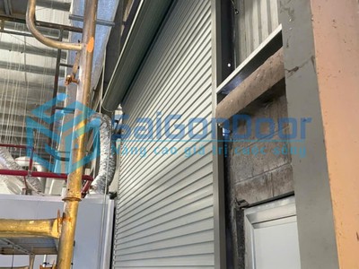 Cửa cuốn liền tấm 1