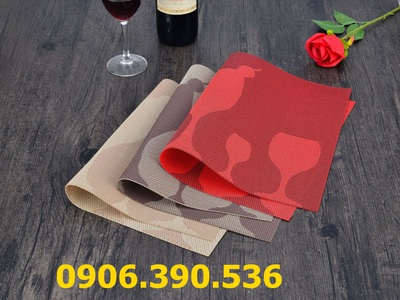 Miếng lót ly, lót chén dĩa trang trí bàn ăn 0